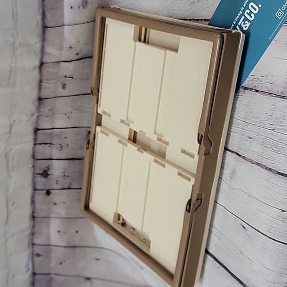 Tidy & Co. Collapsible Storage Crate with Handles 13" x 17" NIB - Picture 4 of 5